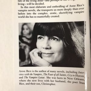 Anne Rice Signed First Edition The Queen of the Damned